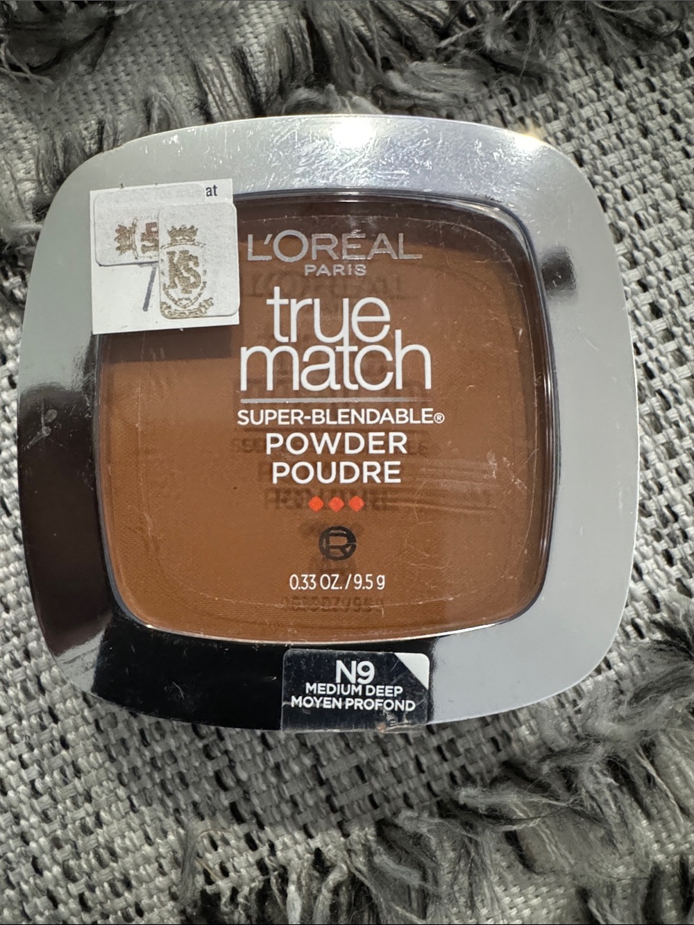 L'Oreal True Match Pressed Powder in Warm Brown (N9)